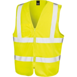 Gilet de sécurité zippé