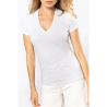 T-shirt Bio150 col V femme