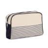 Trousse de toilette en coton canvas - style marin