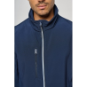 Veste softshell sport manches amovibles unisexe