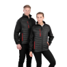 Veste softshell rembourrée black compass recyclée