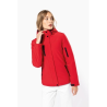 Parka softshell doublée capuche femme