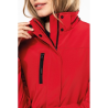 Parka softshell doublée capuche femme