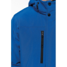 Parka softshell doublée capuche homme