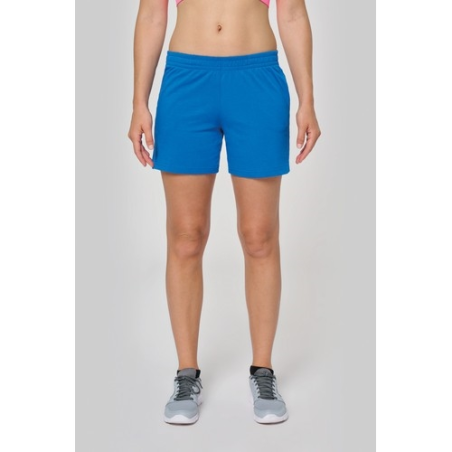 Short jersey sport femme