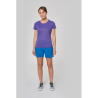 Short jersey sport femme