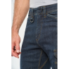 Bermuda denim multipoches homme