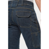 Bermuda denim multipoches homme