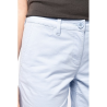 Bermuda chino femme