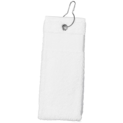 Serviette de golf - oeillet central