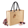 Sac shopping classique en jute