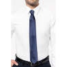 Chemise ajustée manches longues sans repassage