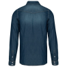 Chemise denim manches longues