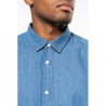 Chemise denim homme