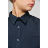 Chemise popeline manches longues enfant