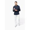 Chemise popeline manches longues homme