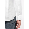 Chemise coton / élasthanne manches longues homme