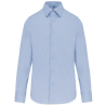 Chemise coton / élasthanne manches longues homme