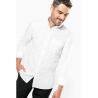 Chemise Oxford lavée manches longues