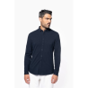 Chemise maille piquée manches longues