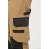 Pantalon de travail bicolore homme