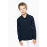 Polo manches longues enfant