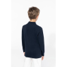 Polo manches longues enfant