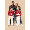 Pullover col rond de Noël enfant