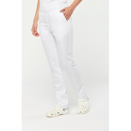 Pantalon polycoton femme