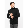 Pull Mérinos col roulé homme