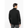 Pull Mérinos col roulé homme