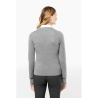 Pull Supima® col rond  femme