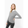 Pull Supima® col rond  femme