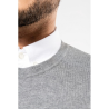 Pull Supima® col rond homme