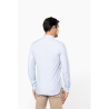 Chemise popeline manches longues homme