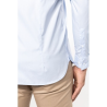 Chemise popeline manches longues homme