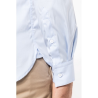 Chemise popeline manches longues homme