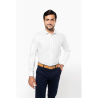 Chemise Oxford pinpoint manches longues homme