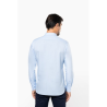 Chemise popeline manches longues homme