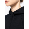 Veste zippée à capuche femme