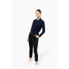 Polo Supima® manches longues femme