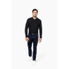 Polo Supima® manches longues homme