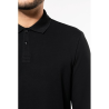 Polo Supima® manches longues homme