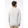 Pull col en V écoresponsable homme