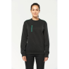 Sweat-shirt Day To Day zip poche contrastée unisexe