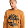 Sweatshirt core tree col rond