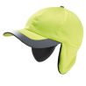 Casquette hiver fluorescente - 6 panneaux