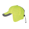 Casquette hiver fluorescente - 6 panneaux