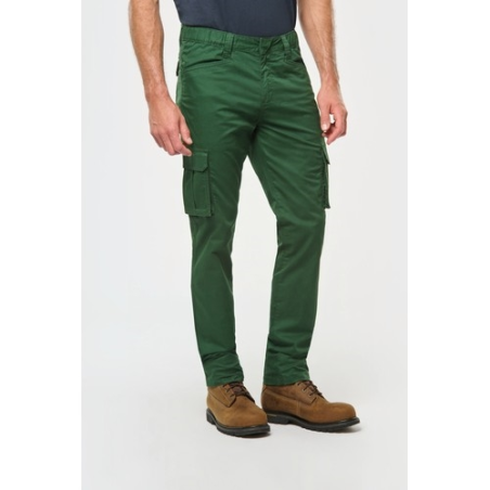 Pantalon multipoches écoresponsable homme