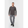 Sweat-shirt col rond  homme